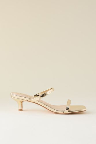 Sandales à talons Jeanne Mule en Gold taille: 37 chez Anthropologie - Matisse - Modalova