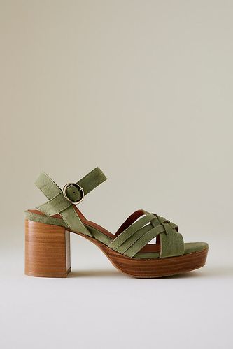 Sandales à talons Carlota en Green taille: 36 chez Anthropologie - Esska - Modalova