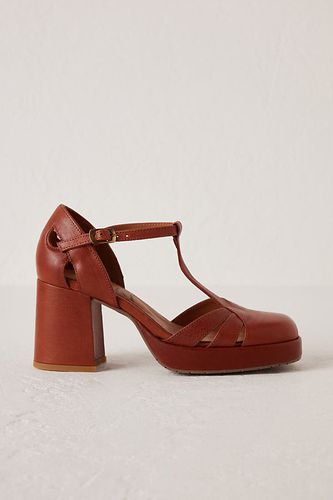 Chaussures plateforme à talon en cuir Chaza - Esska - Modalova