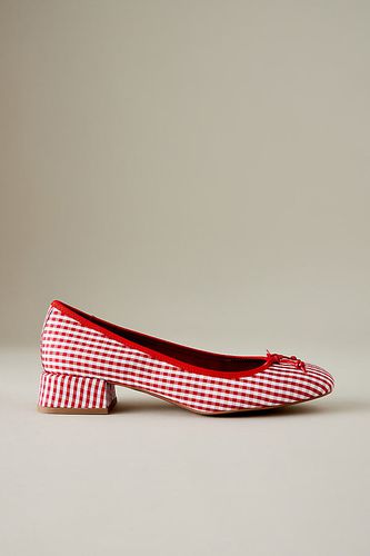 Ballerines Vichy en Red, taille: 37 chez Anthropologie - Bibi Lou - Modalova