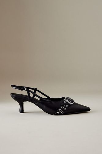 Chaussures à bride arrière, boucle et petits talons Maya en Black, taille: 36 chez - Anthropologie - Modalova