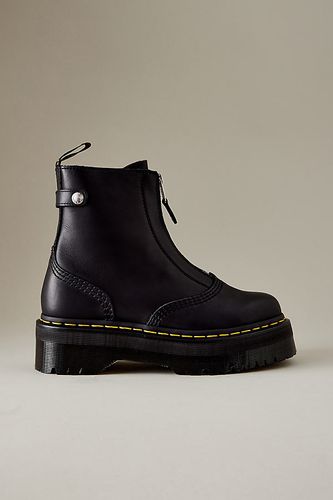 Bottines zippées à semelle plateforme en cuir Sendal Jetta en Black taille: 36 chez Anthropologie - Dr. Martens - Modalova