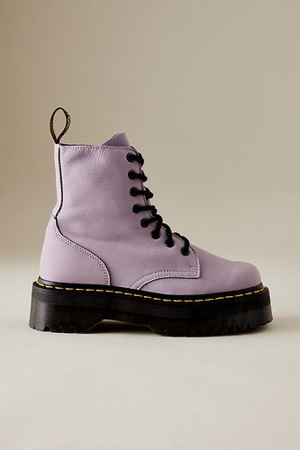 Bottes à plateforme en cuir Jadon III en Purple, taille: Uk 4 chez Anthropologie - Dr. Martens - Modalova