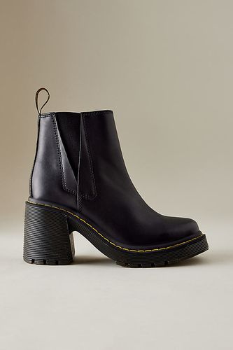 Bottine à talon Chelsea Spence en Black, taille: Uk 4 chez Anthropologie - Dr. Martens - Modalova