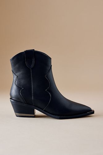 Bottines de cowboy en cuir en Black taille: 36 chez - Anthropologie - Modalova