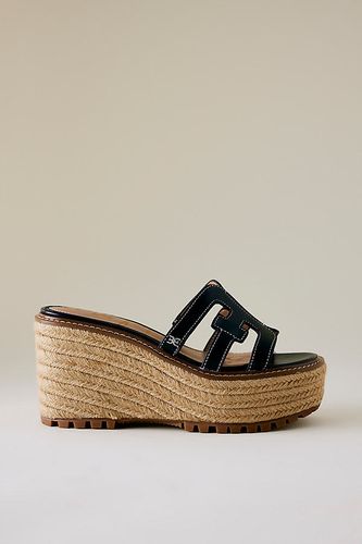 Laine Espadrille Wedge Sandals en Grey taille: F chez Anthropologie - Sam Edelman - Modalova