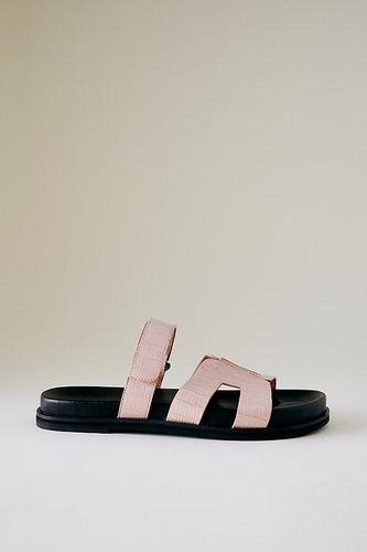 Sandales Mules Mindy Effet Croco en Beige taille: 38 chez Anthropologie - Bibi Lou - Modalova