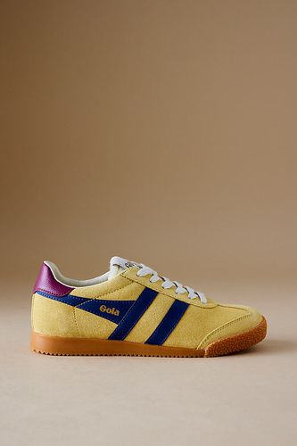 Elan Suede Trainers en Gold taille: 36 chez Anthropologie - Gola - Modalova