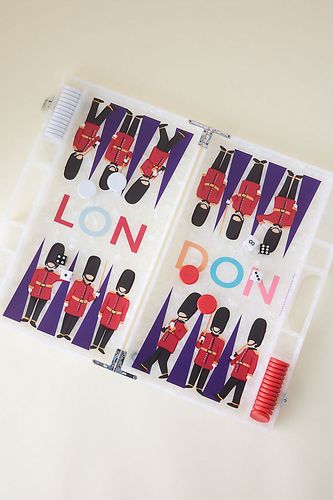 Jeu de Backgammon Londres en White chez Anthropologie - MaisonGames - Modalova