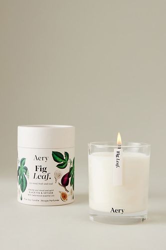 Bougie en Verre Feuille de Figuier en Clear chez Anthropologie - Aery - Modalova