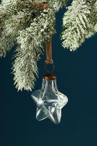 Sardi Étoile Boules de Noël, Ensemble de 4 en Clear chez Anthropologie - nkuku - Modalova