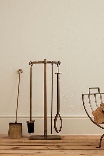Ensemble de compagnon de cheminée en chez - Anthropologie - Modalova