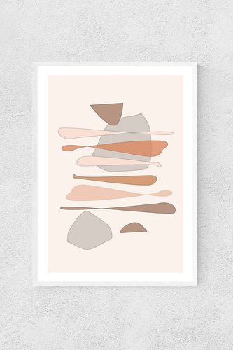 Art mural Stones par en White taille: M chez Anthropologie - Flower Love Child - Modalova