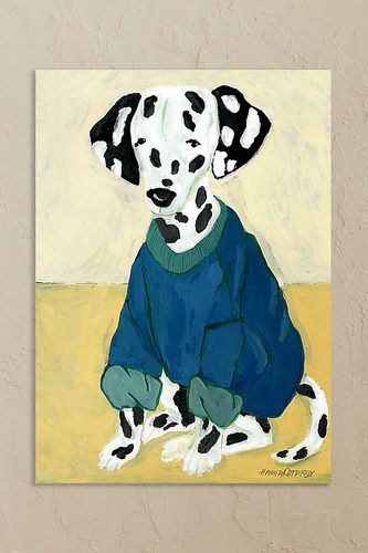 Impression d'art Dalmatien en Sweat-shirt par en Blue taille: S chez Anthropologie - The Poster Club - Modalova