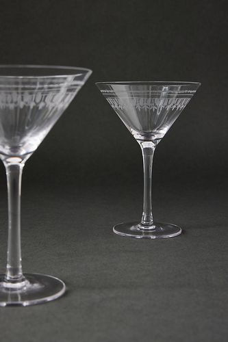Lot de 2 verres à martini - The Vintage List - Modalova