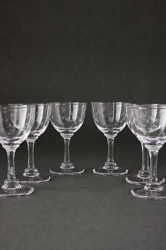 Verres à liqueur en cristal sur pied , lot de 6 - The Vintage List - Modalova