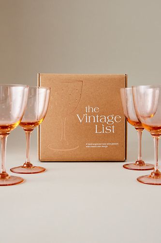 Lot de 4 verres à vin teintés ed - The Vintage List - Modalova