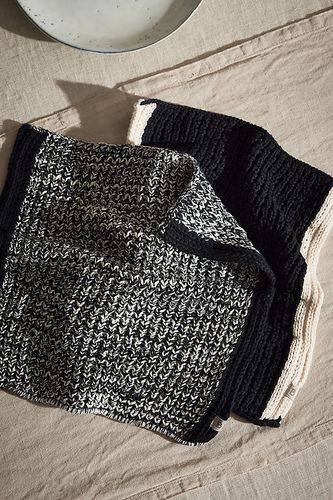 Rigmor Torchon, Ensemble de 2 en Black chez Anthropologie - Broste Copenhagen - Modalova