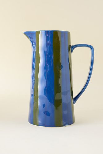 Pichet rayé Marcelle en Green chez Anthropologie - Maegen - Modalova