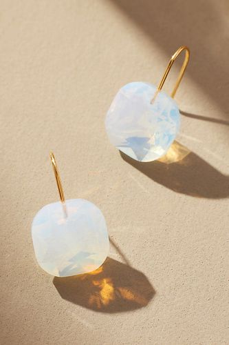 Floating Crystal Earrings en White chez - Anthropologie - Modalova