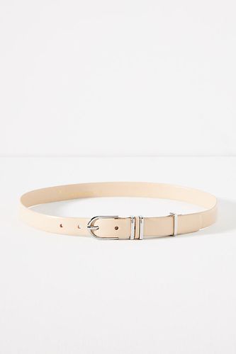 Basic Keeper Leather Belt en Beige, taille: M - By Anthropologie - Modalova