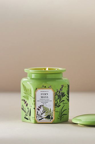 Bougie dans un bocal en céramique, parfum frais Fern Moss Apothecary 18 par en Green taille: M - Apothecary 18 par Anthropologie - Modalova