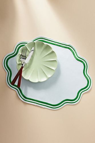 Set de table en coton brodé Madeline en Blue chez - Anthropologie - Modalova