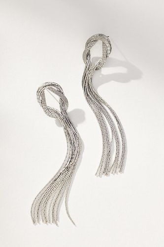Pendants d'oreilles à franges en métal par en Silver - Par Anthropologie - Modalova