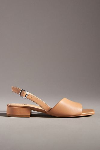 Sandales en cuir à lanière asymétrique et bride arrière taille: 36 chez Anthropologie - Maeve - Modalova