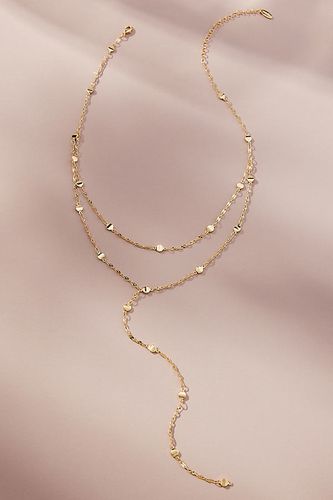 Collier Lariat avec perles plaqué or par en - Par Anthropologie - Modalova