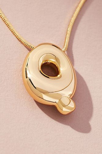 Collier Monogramme Bulle Plaqué Or par - By Anthropologie - Modalova