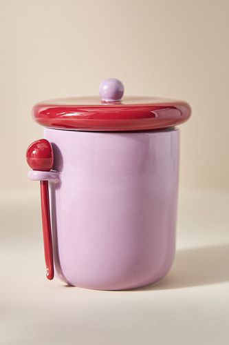 Boîte Rika avec Cuillère en Purple taille: Canister chez - Anthropologie - Modalova