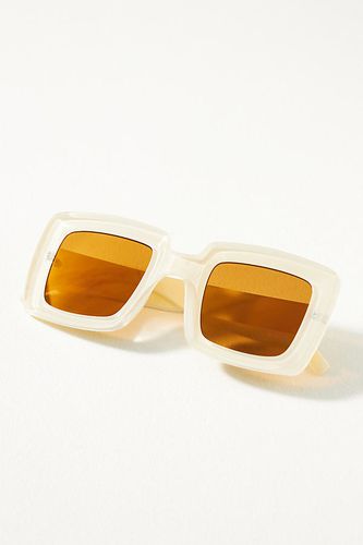 Bevelled Square Sunglasses par en - By Anthropologie - Modalova