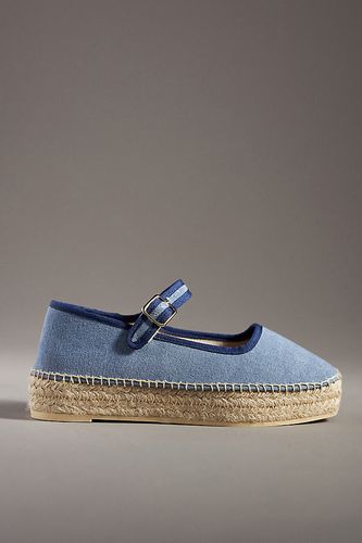 Espadrilles Mary Jane en Blue taille: 36 chez Anthropologie - Maeve - Modalova