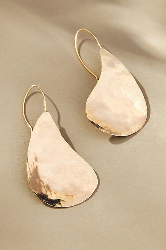 Boucles d'oreilles plaqué or avec pendentif en forme de poire par en - Par Anthropologie - Modalova