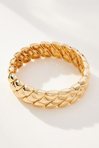 Bracelet stretch en métal aspect fondu en Gold, chez - Anthropologie - Modalova