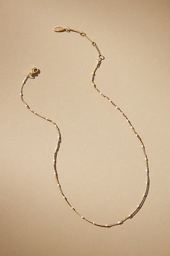 Collier délicat en perles plaqué or par en White - By Anthropologie - Modalova