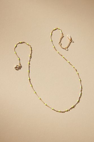 Collier délicat en perles plaqué or par en Yellow - By Anthropologie - Modalova