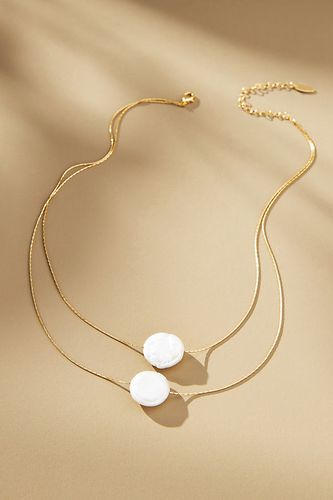 Double Layer Pearl Necklace par en - By Anthropologie - Modalova