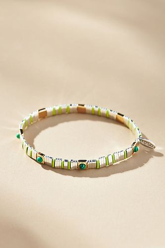 Bracelet en perles plaqué or Chicklet par - Par Anthropologie - Modalova