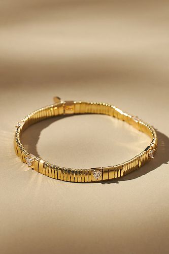 Bracelet en perles plaqué or Chicklet par en - Par Anthropologie - Modalova