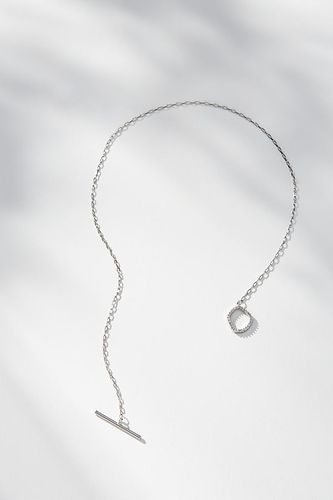 Délicat collier plaqué or avec barre et cercle par en Silver - Par Anthropologie - Modalova