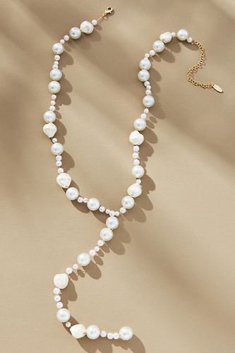 Collier en perles et plaqué or par en White - Par Anthropologie - Modalova