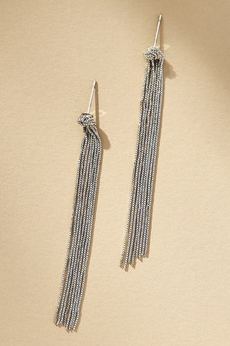 Boucles d'oreilles à franges et chaîne nouée par en - By Anthropologie - Modalova