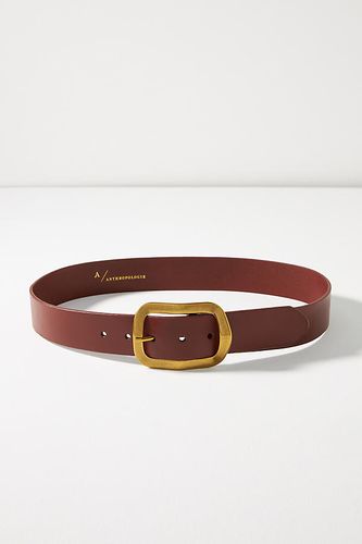 Ceinture à boucle carrée par en Brown taille: M chez Anthropologie - Hensler - Modalova