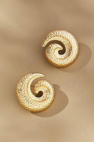 Clous d'oreilles volute texturée par en Gold - Par Anthropologie - Modalova