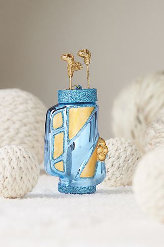 Ornement en Verre Sac de Golf Bleu en Blue chez - Anthropologie - Modalova