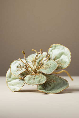 Ornement Floral en Green chez Anthropologie - The Met - Modalova