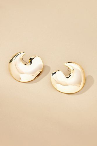 Boucles d'oreilles créoles abstraites brillantes par en Gold - By Anthropologie - Modalova
