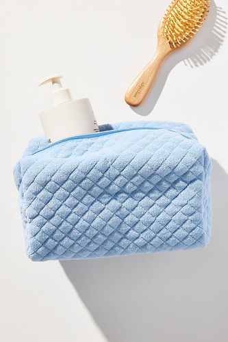 Trousse de Toilette Matelassée en Tissu Éponge en Blue chez - Anthropologie - Modalova